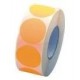 Prijssticker Ø17mm fluor oranje 1000/rol Th99031517