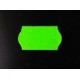 Etiket 26x12 golfrand fluor groen permanent Td271130075